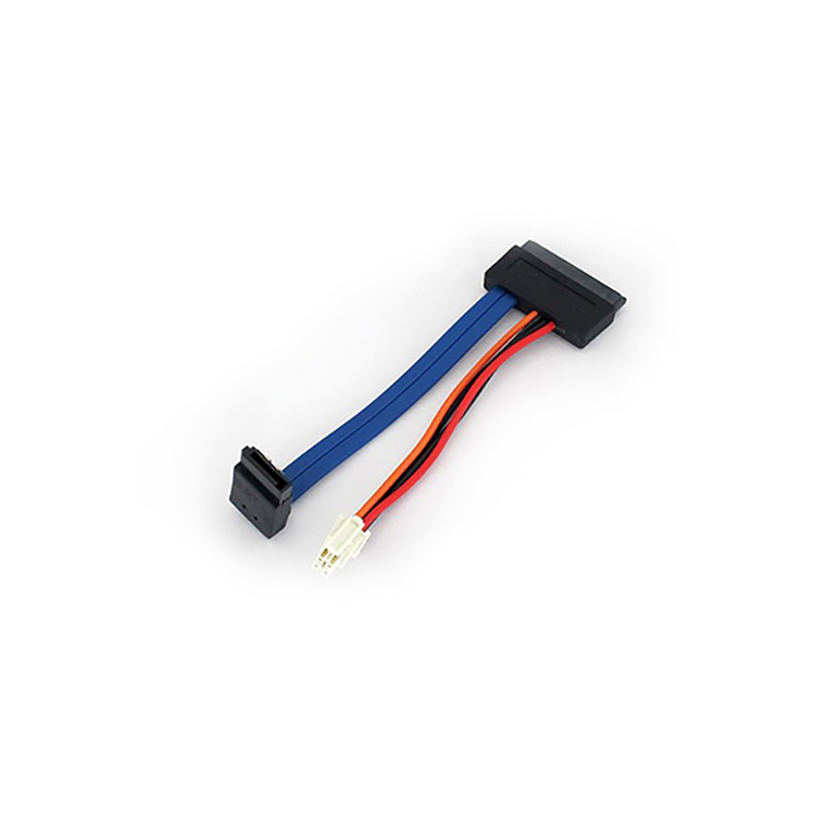 16 Pin SATA to 7 Pin SATA+Samtec 4 Pin data Cable