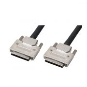 0.80mm VDHCI 68 pin male to male cable with thumbscrew