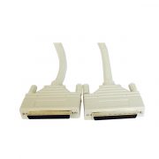 Beige SCSI-3 mould external cable HPDB 68 male to male cable with screw