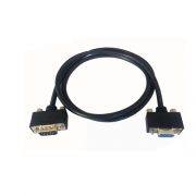 Black Ultra Thin DB9 serial extension cable male to female RS232 cable