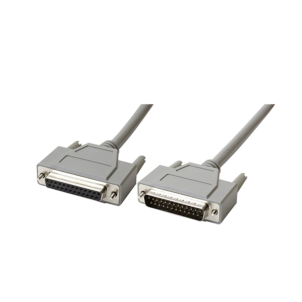 DB25 male to female extenison printer cable