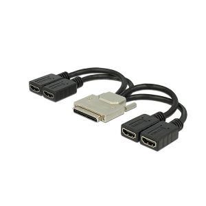 VHDCI to Quad HDMI Splitter Cable
