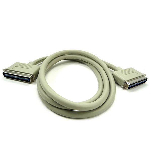 Centronics CN 50 pin SCSI 1 cable with latch clip