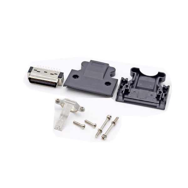 36Pin 1,27 mm MDR-draadbevestiging Mannelijke stekker Connector scsi voor servomotor