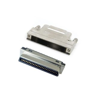 SCSI MDR 50 pin female connector with screw