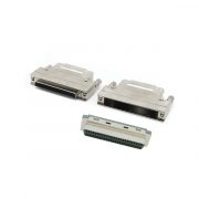 HD50 Pin SCSI 2 lödkontakt med skruv