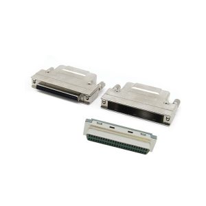 HD50 Pin SCSI 2 solder female connector with screw