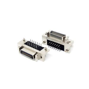 Header right angle Mount type SCSI MDR 20 pin female connector
