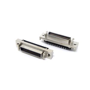 SCSI MDR 36 pin female connector for PCB