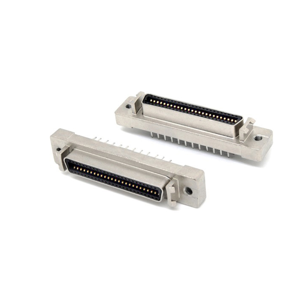 Headers Verticale montage SCSI MDR 50 pin vrouwelijke connector voor PCB