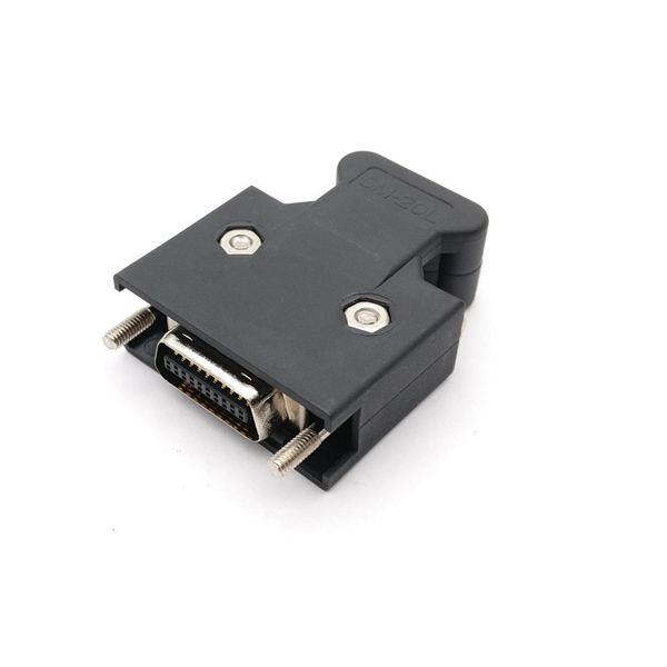 Remplacer 3M 10320 Type de soudure SCSI MDR 20 broche Câble servo Connecteur