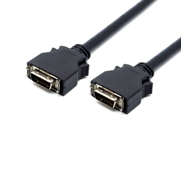 SCSI HPDB 20 pin kabel met Latch Clip-Male naar Male
