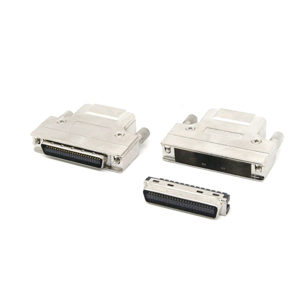 Lehim Tipi SCSI MDR 50 pin Kablo Konnektörü