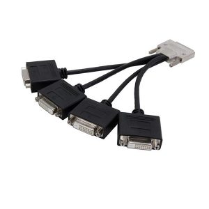 Câble répartiteur VHDCI vers Quad DVI