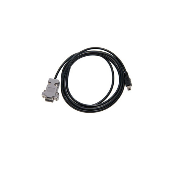 Černé USB 2.0 Mini male to DB9 female serial Cable