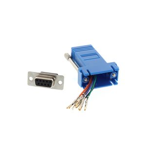 DB9 female to rj45 female console adapter