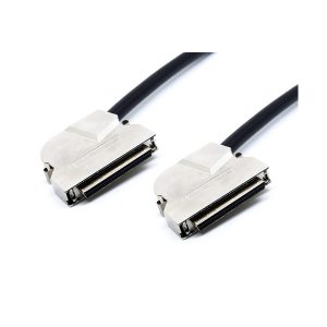 Right angled HD 68 female cable assembly