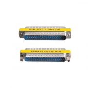 Serieller Port DB37 Stecker auf Stecker Mini-Gender-Ladegerät Adapter