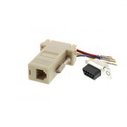rs232 female to RJ11 RJ12 serial adapter