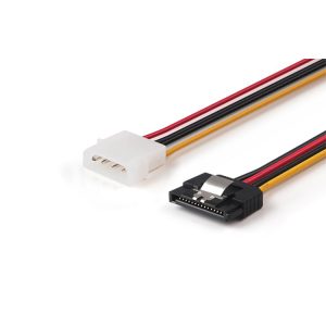 15 pin SATA with latch to 4 pin molex power cable