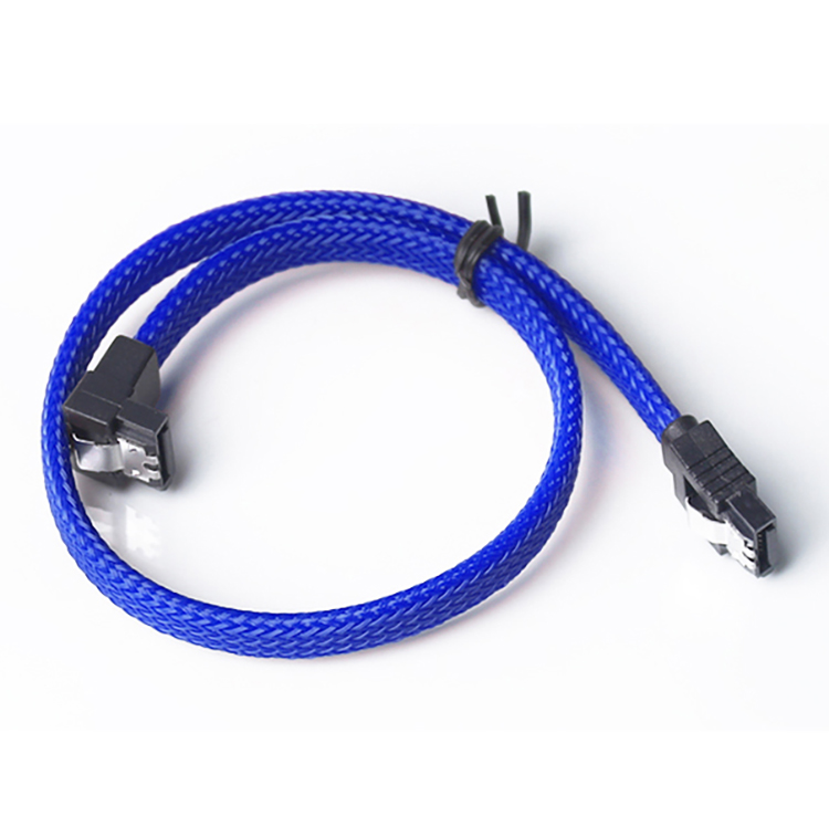 right angle sata 3.0 cable with latch