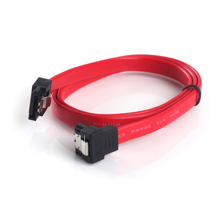 Rättvinklad SATA 7-pin kabel