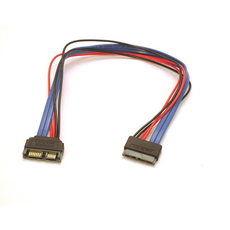 Slimline 13 pin SATA extension cable