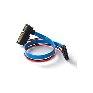 Slimline SATA to 22 pin SATA Adapter Cable with Power