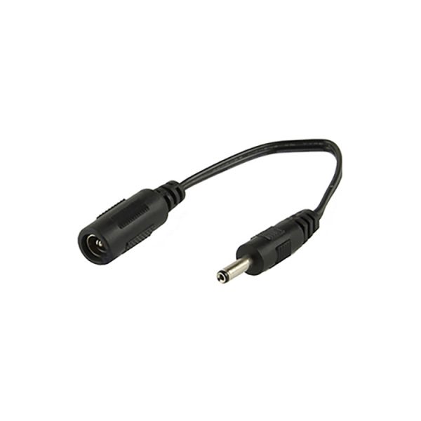 3.5 x 1.3 mm Plug to 5.5 x 2.1mm socket DC Power cable