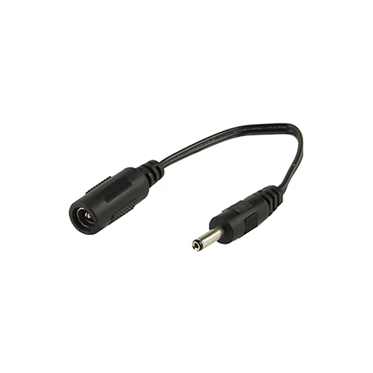 Napájecí kabel DC 5,5 * 2,1 mm samec až 3,5 * 1,35 mm samice