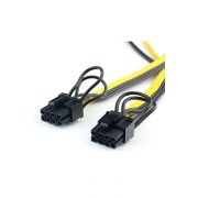 Dual PCI-e 8pin Power Cable with Terminal