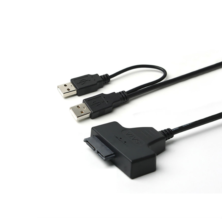 USB 2.0 to 13 pin Slimline SATA Cable