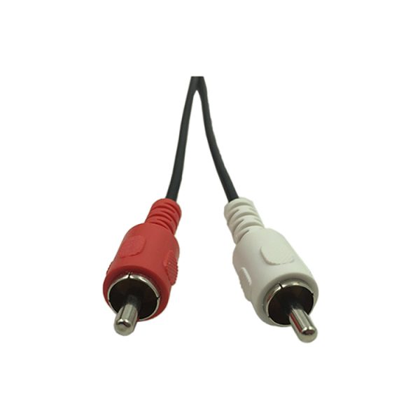 मिडी दीन 5 Pin Female to 2 RCA Male Audio Y Cable