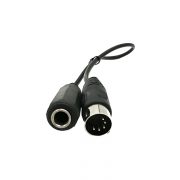 Midi Din 5 pin a cable de audio estéreo TRS de 6,35 mm