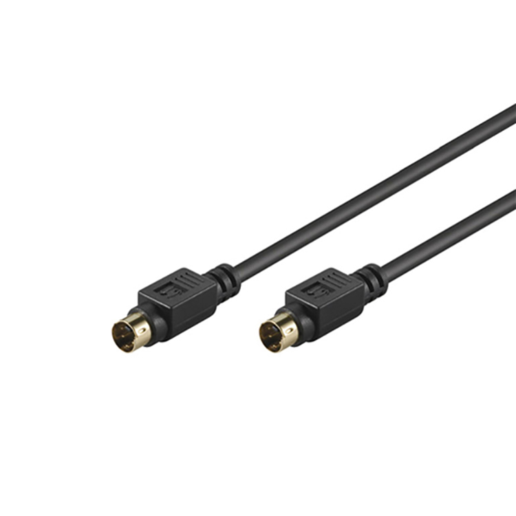 4 pin Mini DIN samec-samec S-video kabel