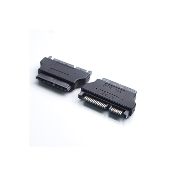 SATA 22-Pin Male to Micro SATA 16-Pin Female Power Adapter