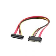 22 pin SATA male to female extension Cable
