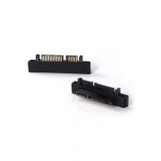 SATA 7+15 22P Male to Female Connector Right Angle 90 Adapter