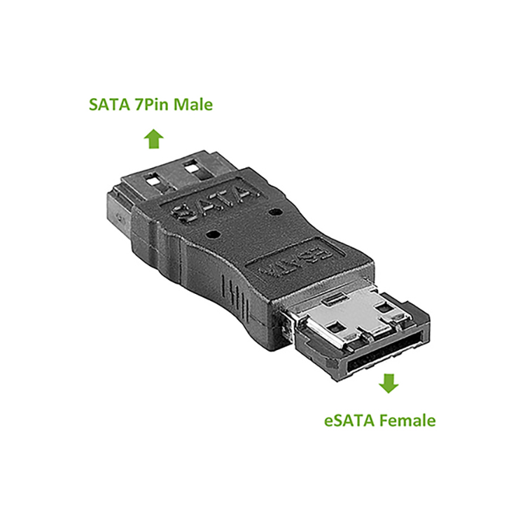 SATA 7 pin to esata HDD adapter