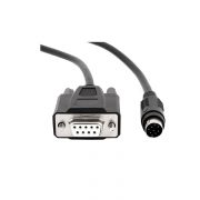 Serial RS232 DB9 para 8 pino mini cabo controlador din