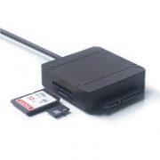 유형 C-SATA +TF SD 카드 리더기 + USB 허브 2 포트 어댑터