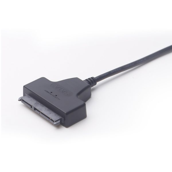 יו אס בי 2.0 ל- SATA 7+15 פִּין 22 Pin Adapter Cable for 2.5 inch SATA Hard Drive