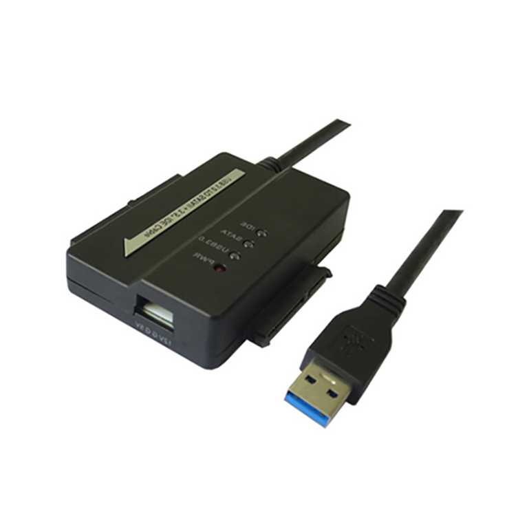 USB 3.0 TO 2.5",3.5"&5.25" SATA/IDE Adapter with Power Supply