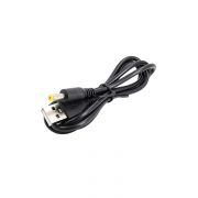 USB A hane till 4,0 mm kontakt 5V DC laddare strömkabel