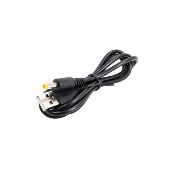 Câble d'alimentation du chargeur 5V DC du connecteur USB A mâle à 4,0 mm