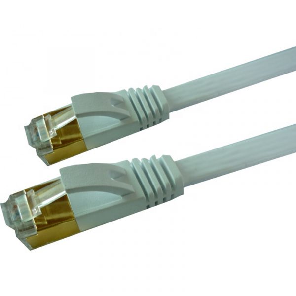 32AWG Cat7 Shielded RJ45 Flat Patch Cable