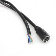 4 Pin samice MINI Power Din otevřený napájecí kabel