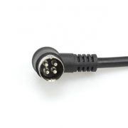 Mini Din 4 Stift 90 Grad männlich zu weiblich Kabel
