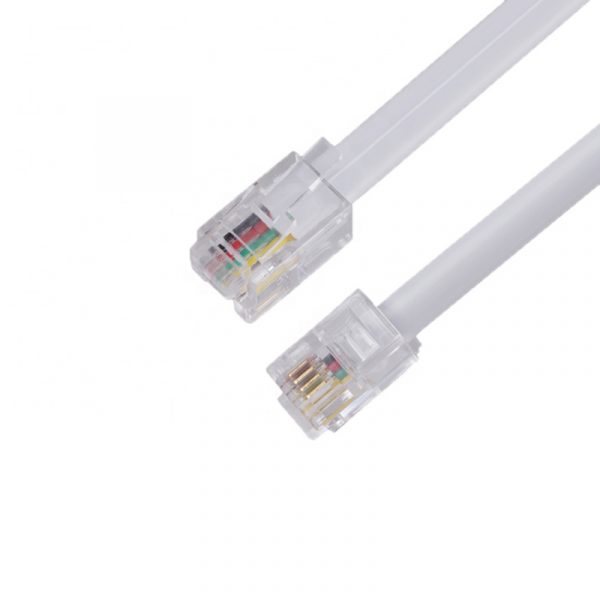 RJ11 Telephone Handset Extension Sprial Cable