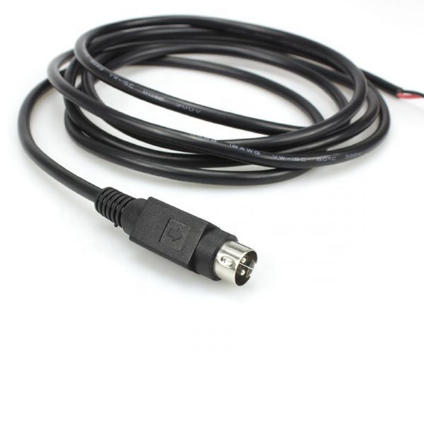 Stripped end 3Pin Power DIN Scanner Cable